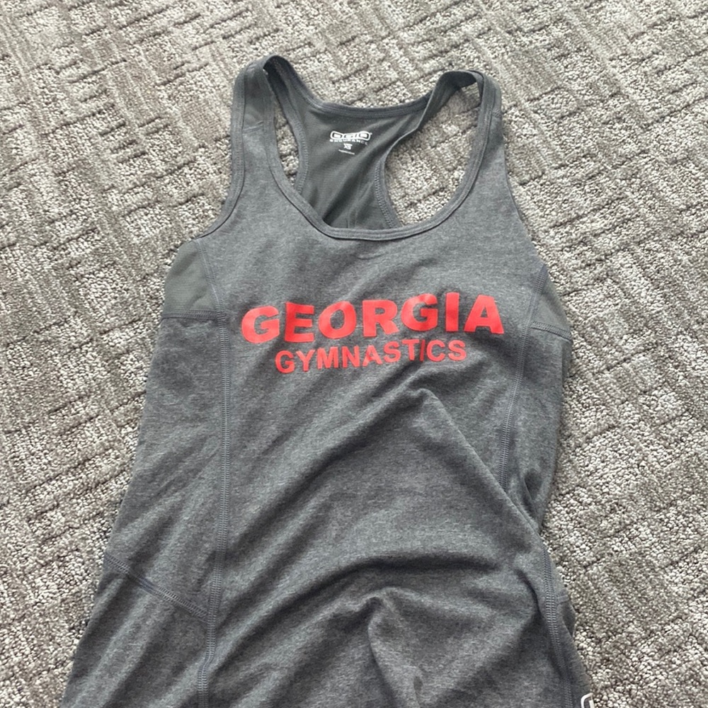 UGA gymnastics tank